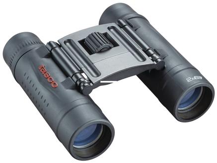 Tasco Essentials Roof Binocular 12x25mm Black MC Box 6L