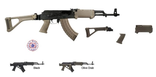 Tapco Intrafuse Folding Stock for AK Pattern Rifle  FDE | 751348003177