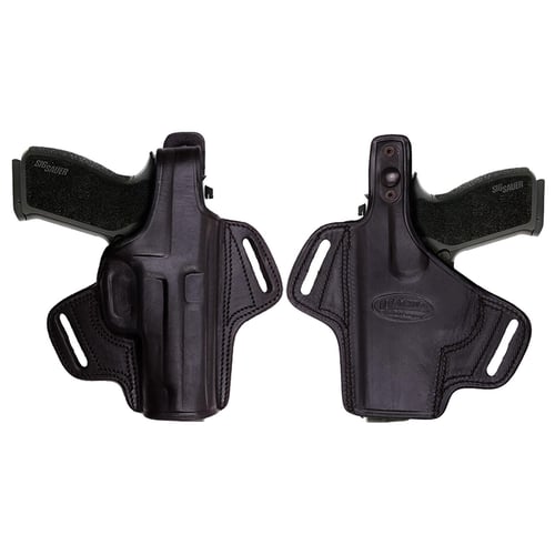 Tagua Gunleather Thumb Break Belt Holster for Glock 19/23/32/38  Black Right Hand | 812871010367