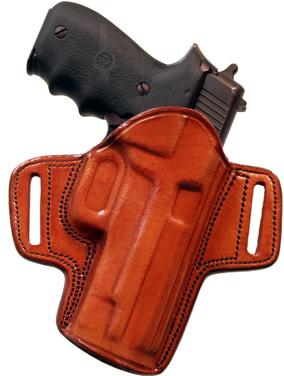 Tagua Gunleather Open Top Belt Holster for SW MP 9/357/40 Brown Right Hand | 812871013436