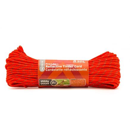 Ready Brands Survive Outdoors Longer Fire Lite Utility Reflective Tinder Cord 100 ft