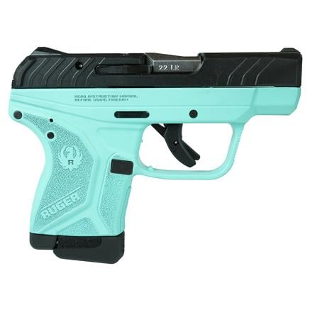 Ruger LCP II Custom Robins Egg Blue Frame Handgun .22 LR 10/rd Magazine 2.75 Barrel Pocket Holster | 688099404048