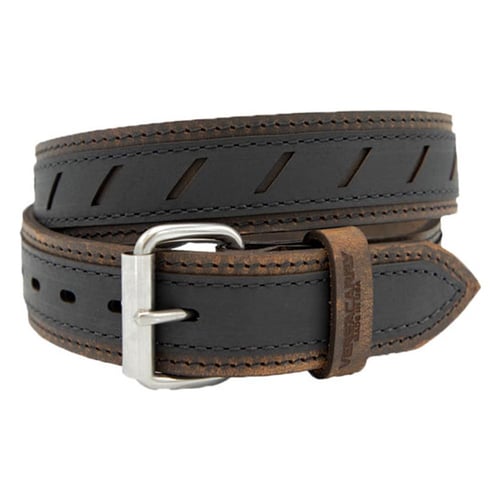 Versacarry Underground Carry Belt Brown with Black Leather 44 Inch | 660747395090