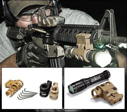 Viking Tactics Light Mount Black