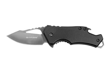 Sarge Knives Black Fuse Folding Knife 2 3/8