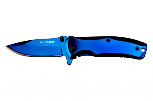 Sarge Knives Phase - Blue Fin Swift Assist