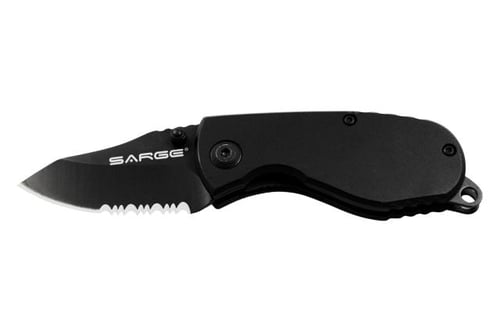 Sarge Knives Black Grunt - Compact-size Tactical Knife