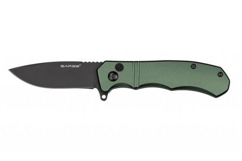 Sarge Knives Command Army Green Turbo Lock Folder