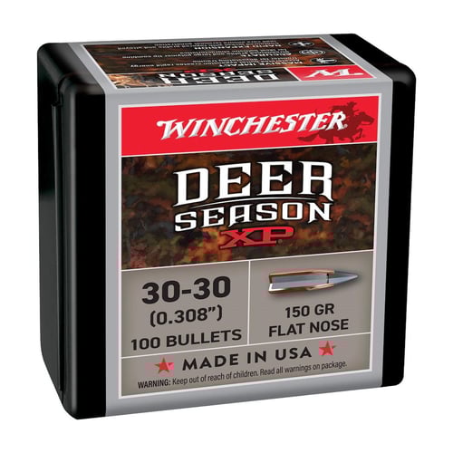 Winchester Deer Season XP Rifle Bullets 30-30 WIN 150 gr 100/ct | 020892643215