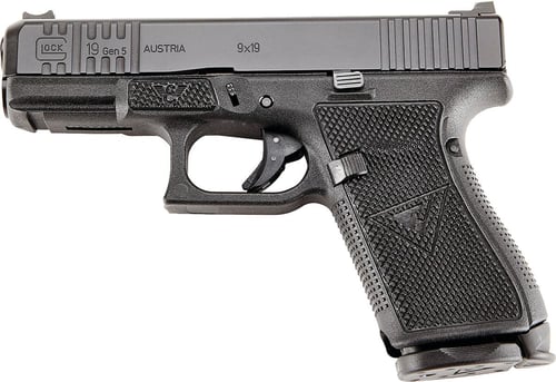 GLK 19 GEN 5 9MM 3 15RDVickers Elite GLOCK 19 Black - Gen5 - 9mm - (3) 15/RD Mags - Leading firearms expert, tactical trainer, and Special Operations veteran Larry Vickers has strong ideas about tactical service pistols and believes the GLOCK is the finest choiceideas about tactical service pistols and believes the GLOCK is the finest choice for a polymerfor a polymer