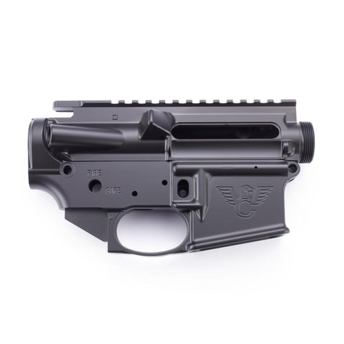 Wilson Combat AR-15 Receiver Set Lower/Upper Matched Set Forged Closed Triggerguard Black | 810025508821
