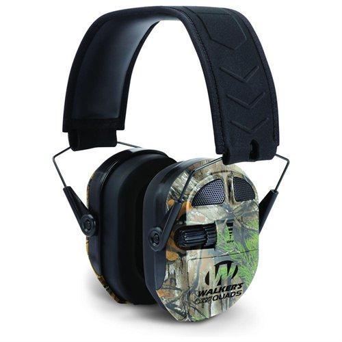 Walkers Ultimate Power Muff Quads W/Aft/Electric/Mossy Oak Break | 888151008294