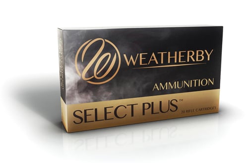 Weatherby N257120PT Select Plus  257 Wthby Mag 120 gr Nosler Spitzer Partition 20 Per Box 10 Cs