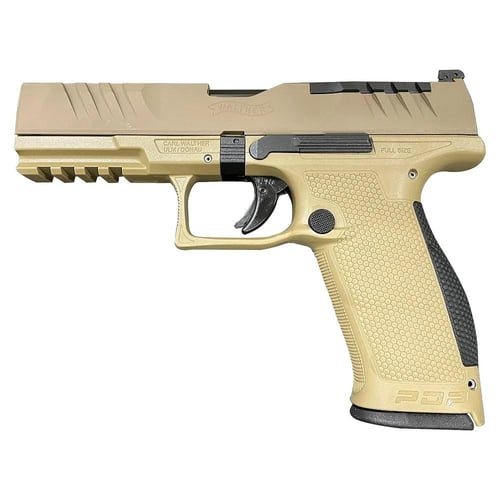 Walther PDP FDE Full Size Handgun 9mm Luger 18rd Magazines(2) 4.5