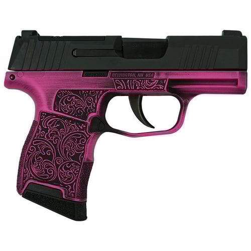 Sig Sauer Exclusive P365 Handgun 9mm Luger 10rd Magazine2 3.1 Barrel Filigree Night Sights Optic Ready | 688099405335