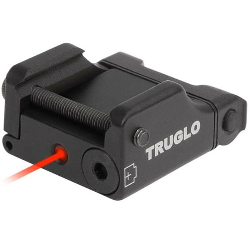 Truglo TG-7630R Micro-Tac Tactical Red Laser Universal w/Accessory Rail 650 nm Wavelength