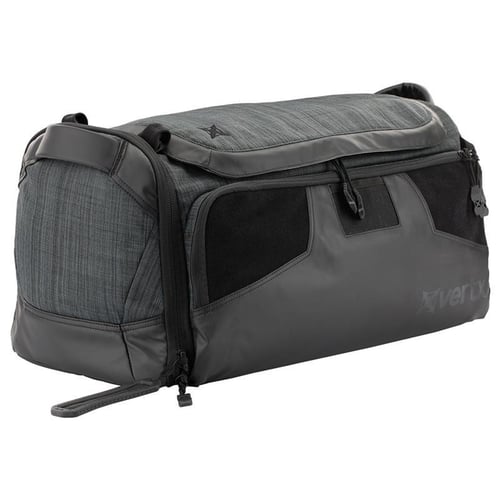 Vertx VTX5090HBK/GBKN Contingency Duffel Bag 45L Heather Black with Galaxy Black Accents 600D Polyester with Weapon Sleeve, Full Length Zipper & Padded Handles