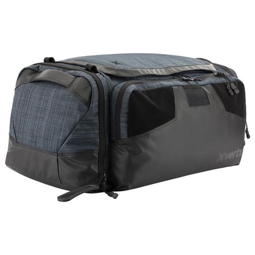Vertx VTX5095HNV/GBKN Contingency Duffel Bag 85L Heather Navy with Galaxy Black Accents 600D Polyester with Weapon Sleeve, Full Length Zipper & Padded Handles