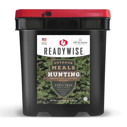 Readywise Outdoor Meals Hunting Bucket 37.5 Servings -3 lbs 12.78 oz