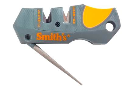 Smith's 50918 Pocket Pal Knife Sharpener, Gray/Y'Orange