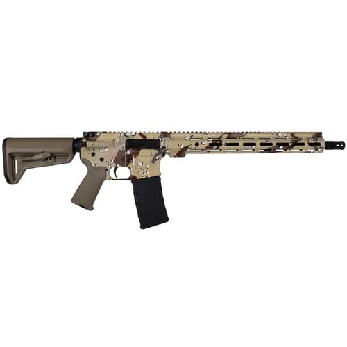 Shark Coast AR Rifle 5.56 NATO 30rd Magazine 16 Barrel Chocolate Chip with Magpul Furniture | 810105517620