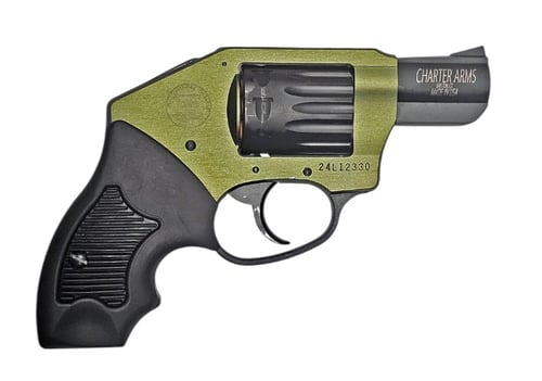 CHARTER ARMS PATHFINDER OFF DUTY 22 MAG 2IN BARREL OD GREEN WITH BLACK COMPONENTS COMPACT RUBBER GRIP | 678958523546