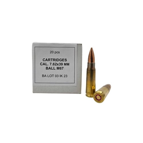 IGMAN 7.62x39 123 FMJ BR 20RD | 3877002037245
