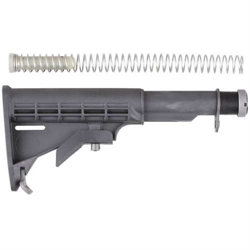 AR-15 STOCK ASSEMBLY COLLAPSIBLE COMMERCIAL BLACK | 050806109070