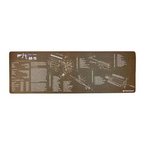 TEKMAT LONG GUN CLEANING MAT FOR AR-15 OD GREEN | 608866017561