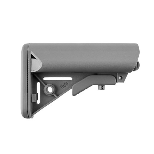 AR15 ENHANCED SOPMOD STOCK COLLAPSIBLE MILSPEC GRAY | 748252571939