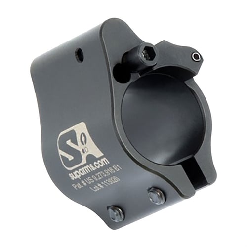 AR15 CLAMP ON ADJUSTABLE GAS BLOCK .625 Inch BLACK | 850011846001