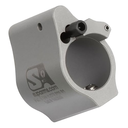 AR15 SOLID ADJUSTABLE GAS BLOCK .625 Inch STAINLESS STEEL | 850011846032