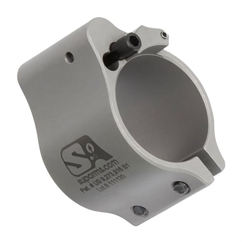 AR15 CLAMP ON ADJUSTABLE GAS BLOCK .936 Inch STAINLESS | 850011846131