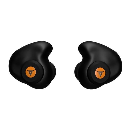 CUSTOM MOLDED PERCUSSIVE SHOOTING EARPLUG,  BLACK | 854843005599