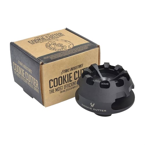 Strike Industries CCCOMP223 Cookie Cutter Comp Black Matte Steel with 1/2