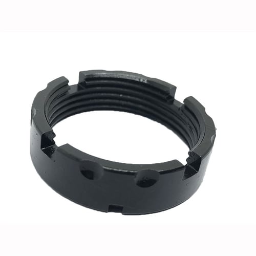AR15 BILLET CASTLE NUT BLACK | 682318760526