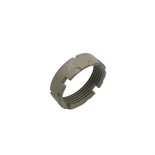 AR15 BILLET CASTLE NUT BURNT FLAT DARK EARTH | 680665827251