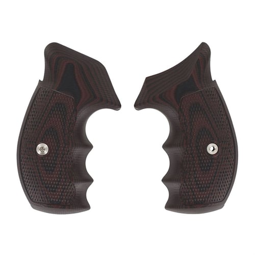 SW K/L FRAME TAC DIAMOND, ROUND BUTT, BLACK CHERRY | 700604798821