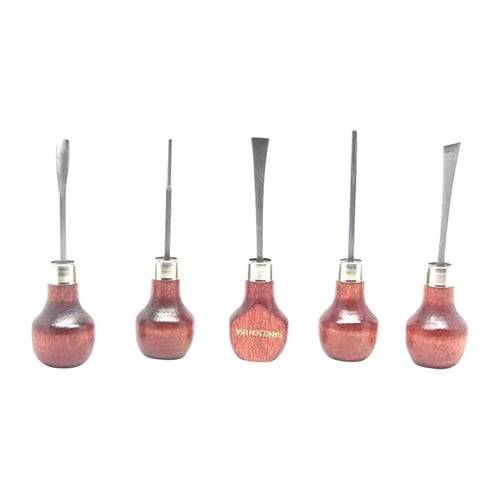 107 BASIC PALM WOODCARVING 5 PIECE SET | 670333004497