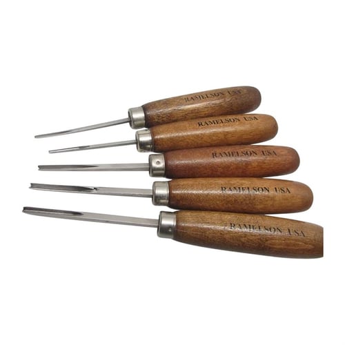 VU CHISEL CARVING SET CHECKERING  RESORATION 5PC SET | 670333004954