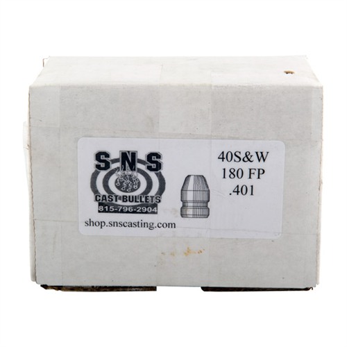 .40 CAL/10MM .401 Inch 180GR FP LEAD BULLETS 500/BOX | 421000303296