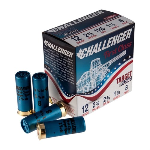 12GA 23/4 Inch 11/8 OZ 8 SHOT 1145 FPS 250/CASE | 773622400182