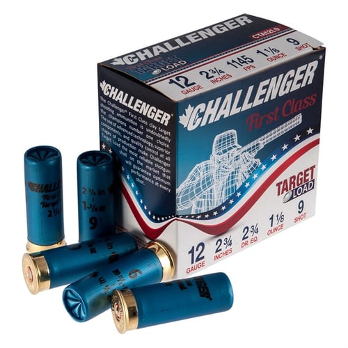12GA 23/4 Inch 11/8 OZ 9 SHOT 1145 FPS 250/CASE | 773622400199