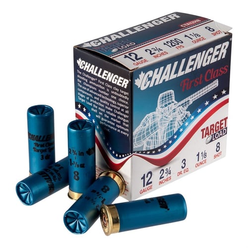 12GA 23/4 Inch 11/8 OZ 8 SHOT 1200 FPS 250/CASE | 773622410280