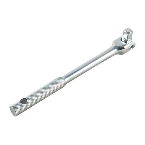 FLEXHEAD DRIVE HANDLE, 101/2 InchL, 1/2 Inch SQUARE DRIVE, CHROME | 039564321184
