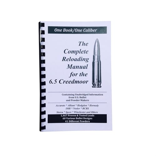 6.5MM CREEDMOOR LOADBOOK | 824513000650