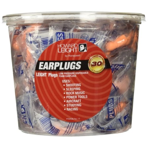 HOWARD LEIGHT MAXLITE EAR PLUG NONCORDED 100 PAIR | 033552300014