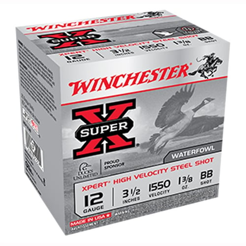 Winchester Ammo WEX12LBBVP Super X Xpert High Velocity 12 Gauge 3.50