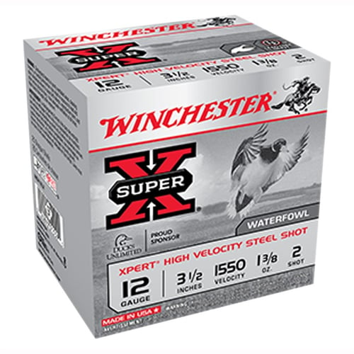 Winchester Ammo WEX12L2VP Super X Xpert High Velocity 12 Gauge 3.50