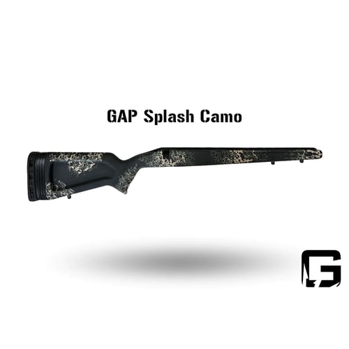 EAGLE LONG ACTION RIGHT HAND RIFLE STOCK GAP SPLASH CAMO | 659465326479
